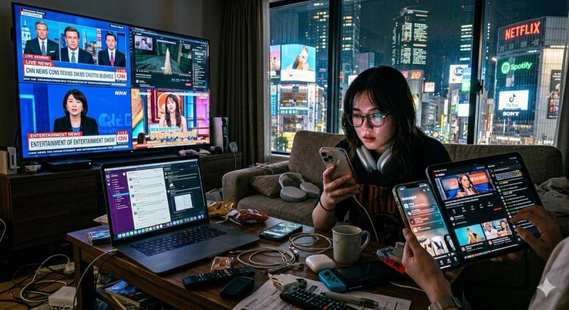 La vida hipermediatizada. Sin los medios no puedo vivir