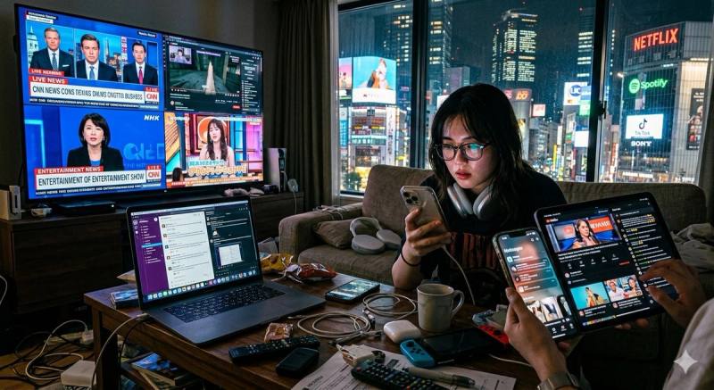 La vida hipermediatizada. Sin los medios no puedo vivir