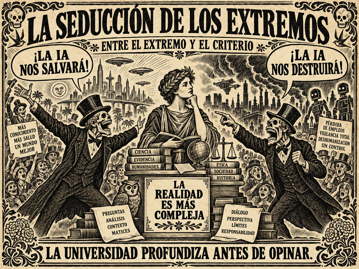 La dura tarea de pensar antes de opinar