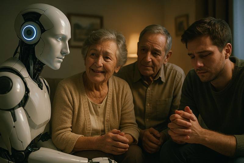 Los ecos de los ausentes: simulacros del alma en la era de la eternidad digital