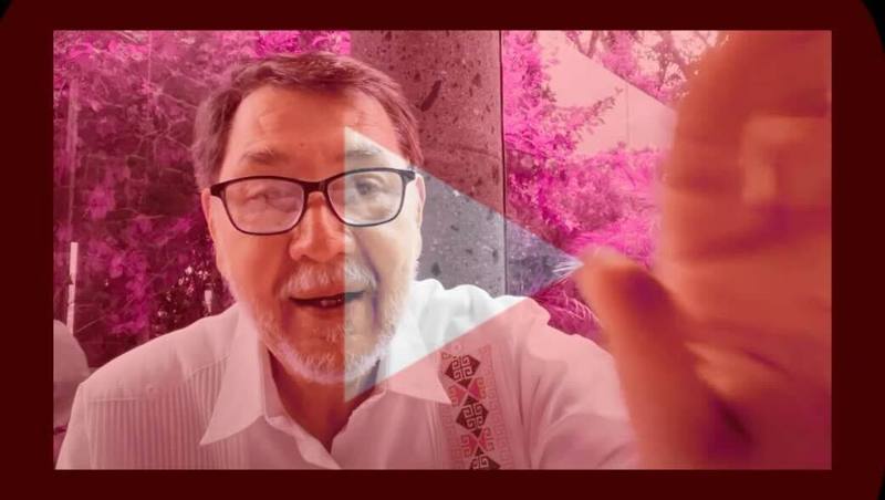 Noroña y su exitoso canal de YouTube