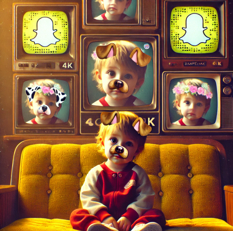 El Rostro Efímero: Infancia y Memoria en la Era de los Filtros Digitales