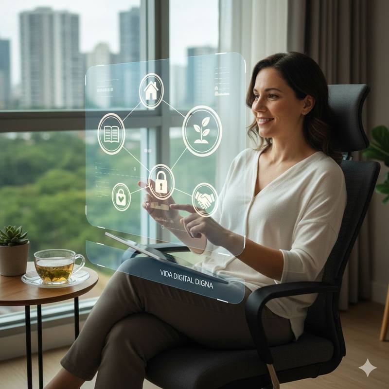 ¿Y si la pantalla no fuera solo un reflejo? Sobre una existencia digital digna