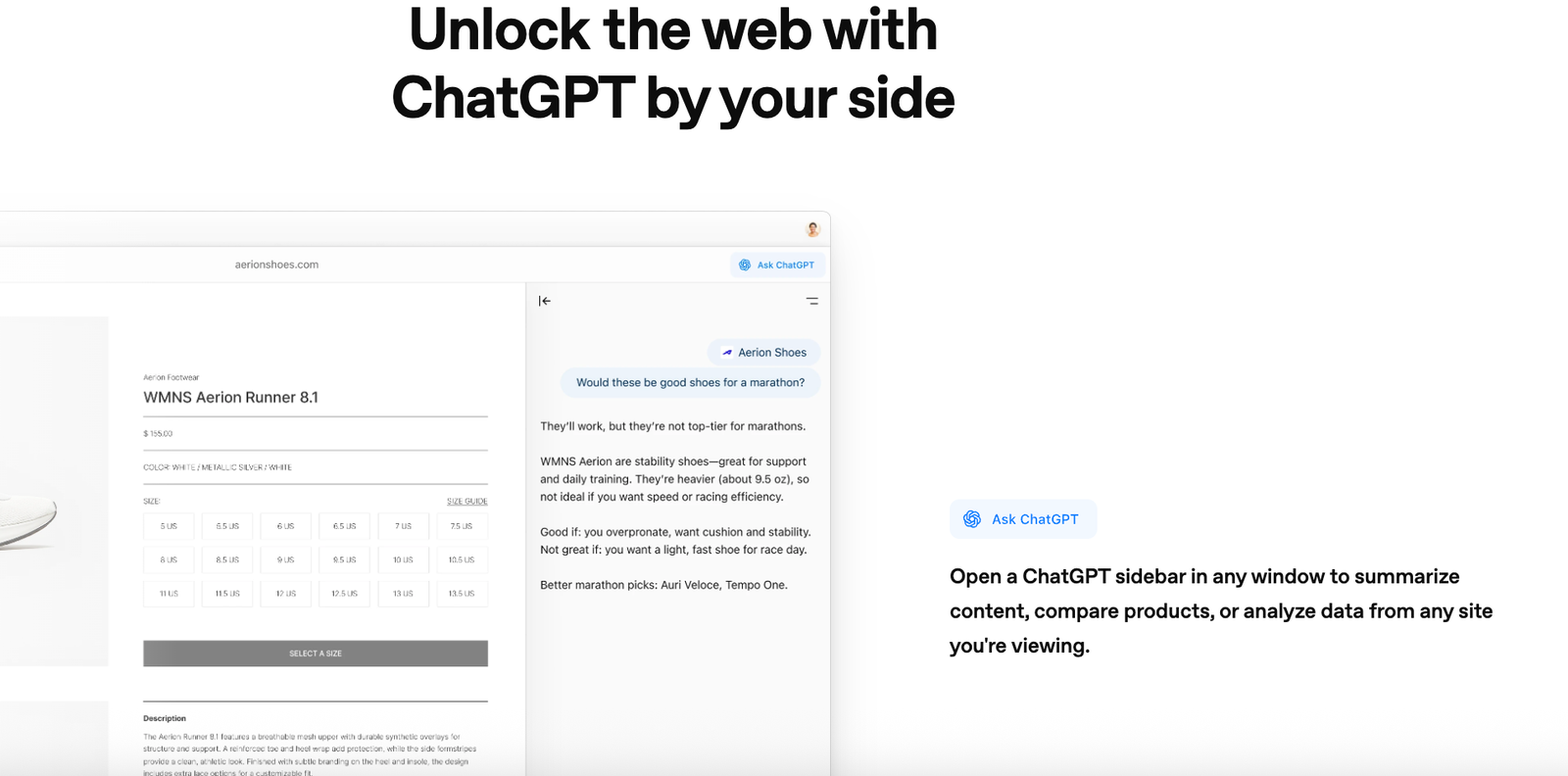 La novedad de Atlas será navegar la red con ChatGPT de manera permanente.