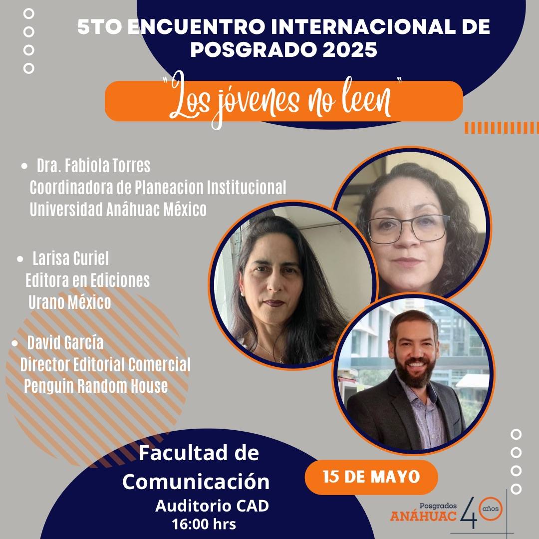 Panel: los jóvenes no leen