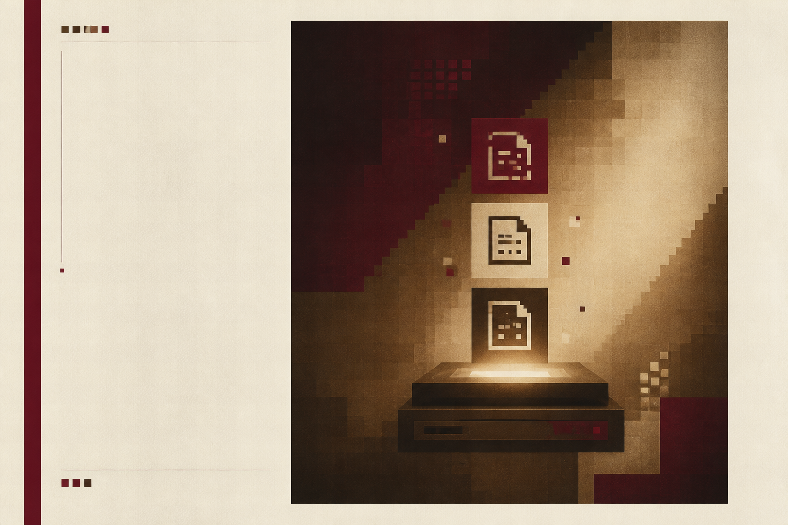 Iconografía abstracta de save state