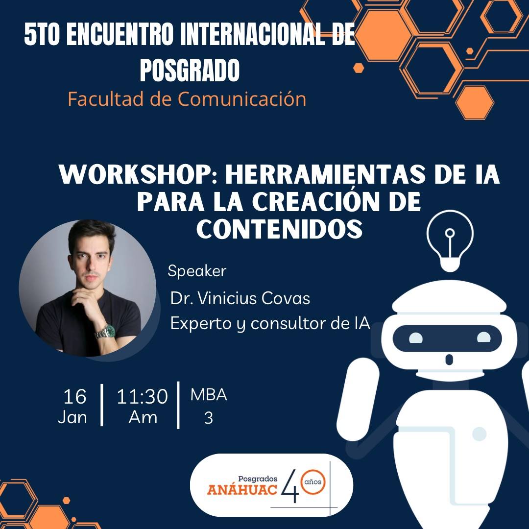 Workshop: Herramientas de IA para la creación de contenido