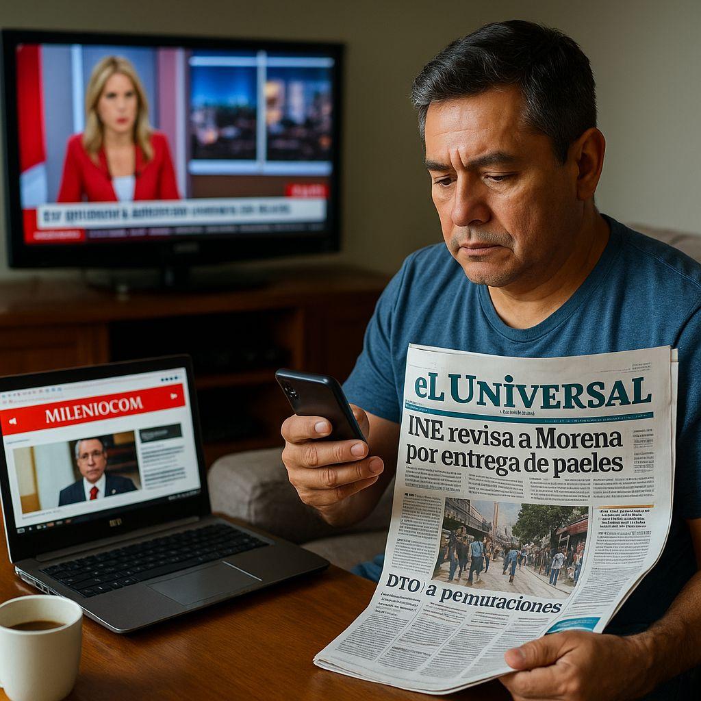 El Espejo Fragmentado: Noticias, Confianza y Desafección Informativa en el México Digital