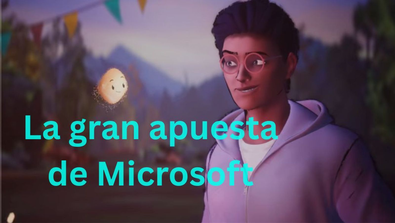 El anuncio de Microsoft que presume las cualidades humanas de Mico, parte de la IA Copilot.