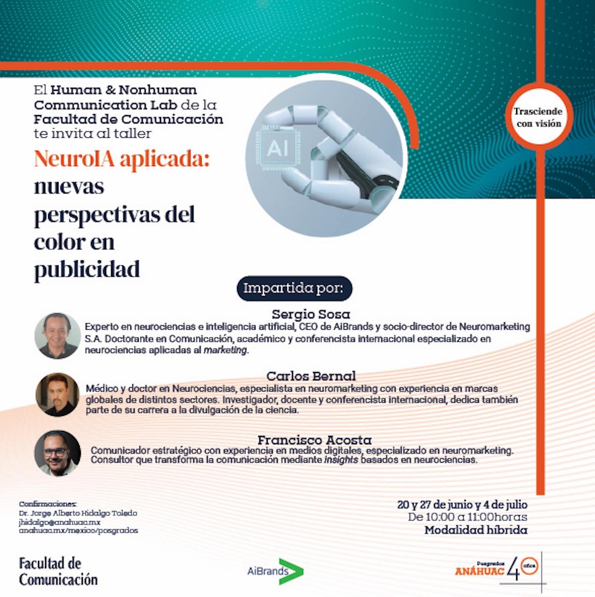 Éxito del Taller “NeuroIA Aplicada: Nuevas Perspectivas del Color en Publicidad”