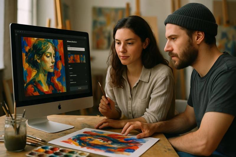 Errores felices, fricciones creativas y algoritmos que desafinan: hacia una nueva poética del arte asistido por IA