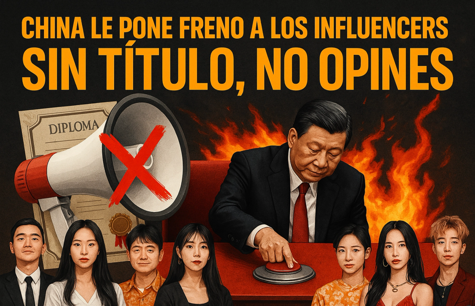 En China “Sin título, no opines”: ¿Control o responsabilidad digital?