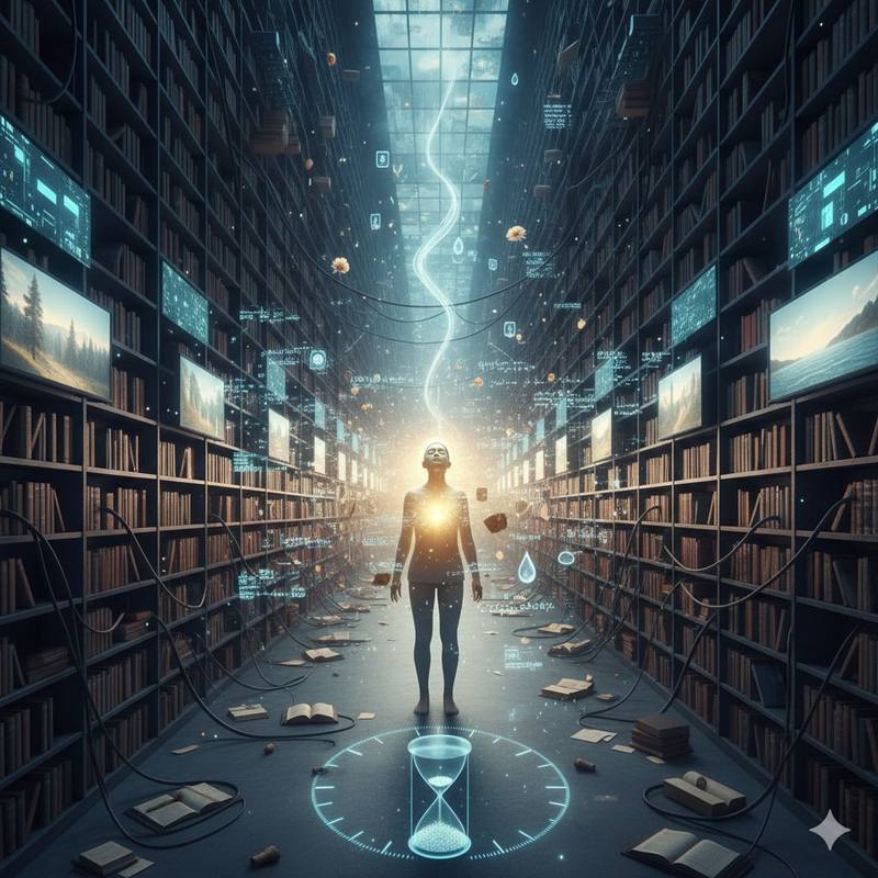 El museo imposible de lo vivido: Funes, la IA y la mediación de lo inolvidable