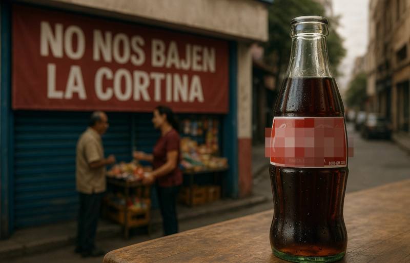 Astroturfing y simulacros que usan al pequeño comercio: “No nos bajen la cortina” frente al impuesto saludable