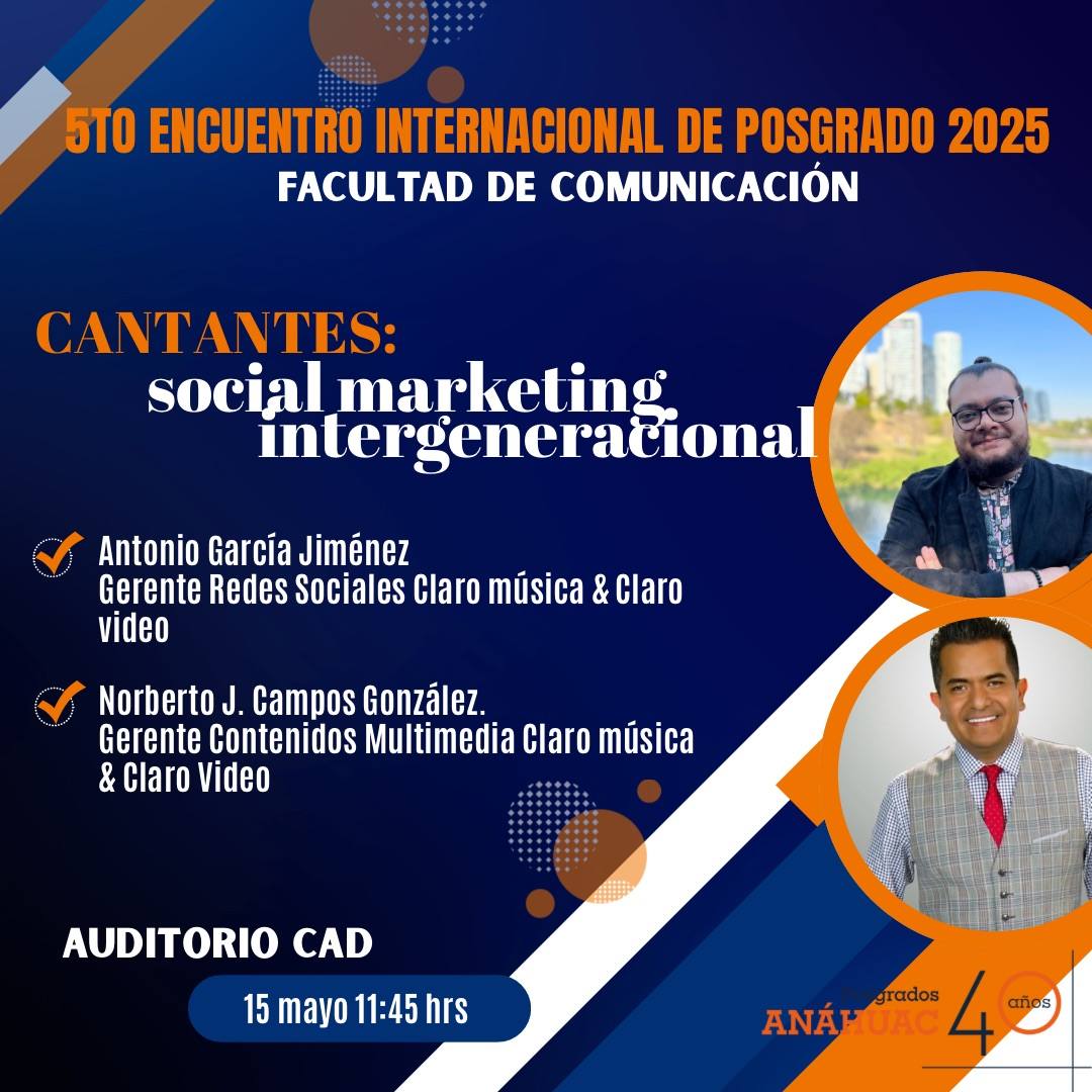 Cantantes: Social marketing intergeneracional