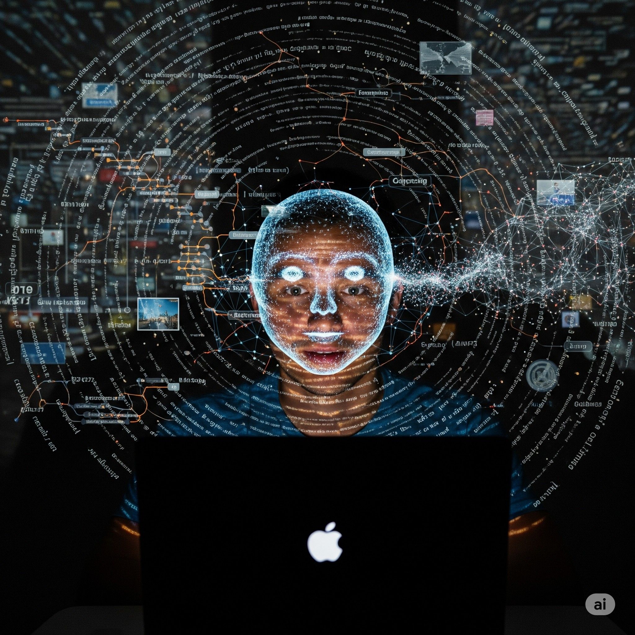 ¿Quién habla cuando hablas con la máquina? La sombra pública del yo digital