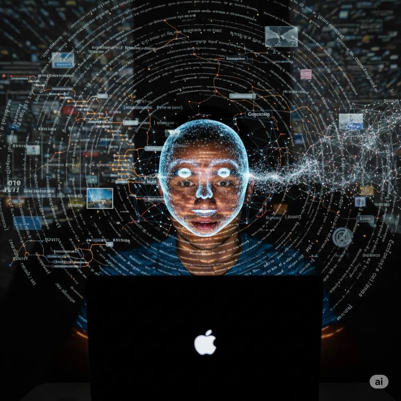 ¿Quién habla cuando hablas con la máquina? La sombra pública del yo digital