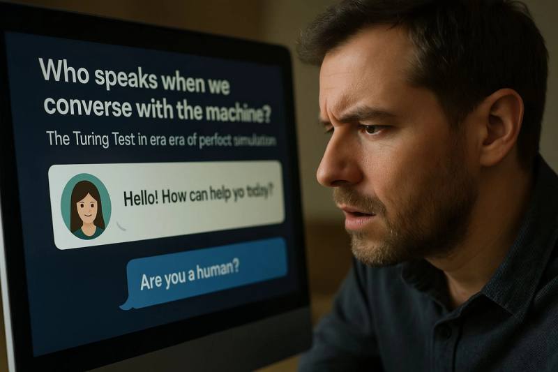¿Quién habla cuando hablamos con la máquina? El Turing Test en la era de la simulación perfecta