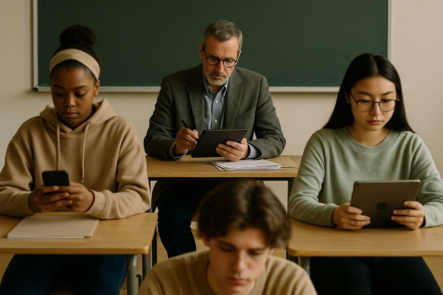 Pedagogía del simulacro: cuando la calificación se automatiza y el vínculo se extingue