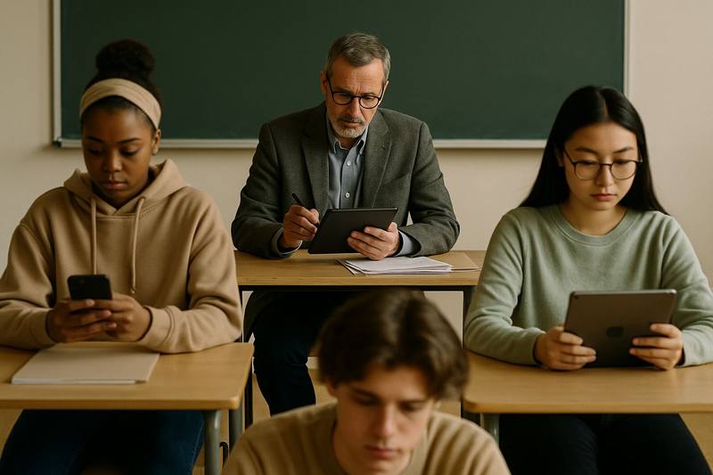 Pedagogía del simulacro: cuando la calificación se automatiza y el vínculo se extingue