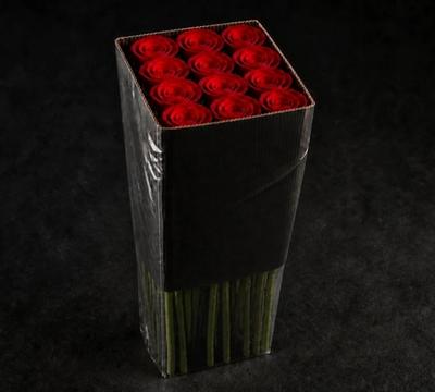 25 Count Red Rose Stems