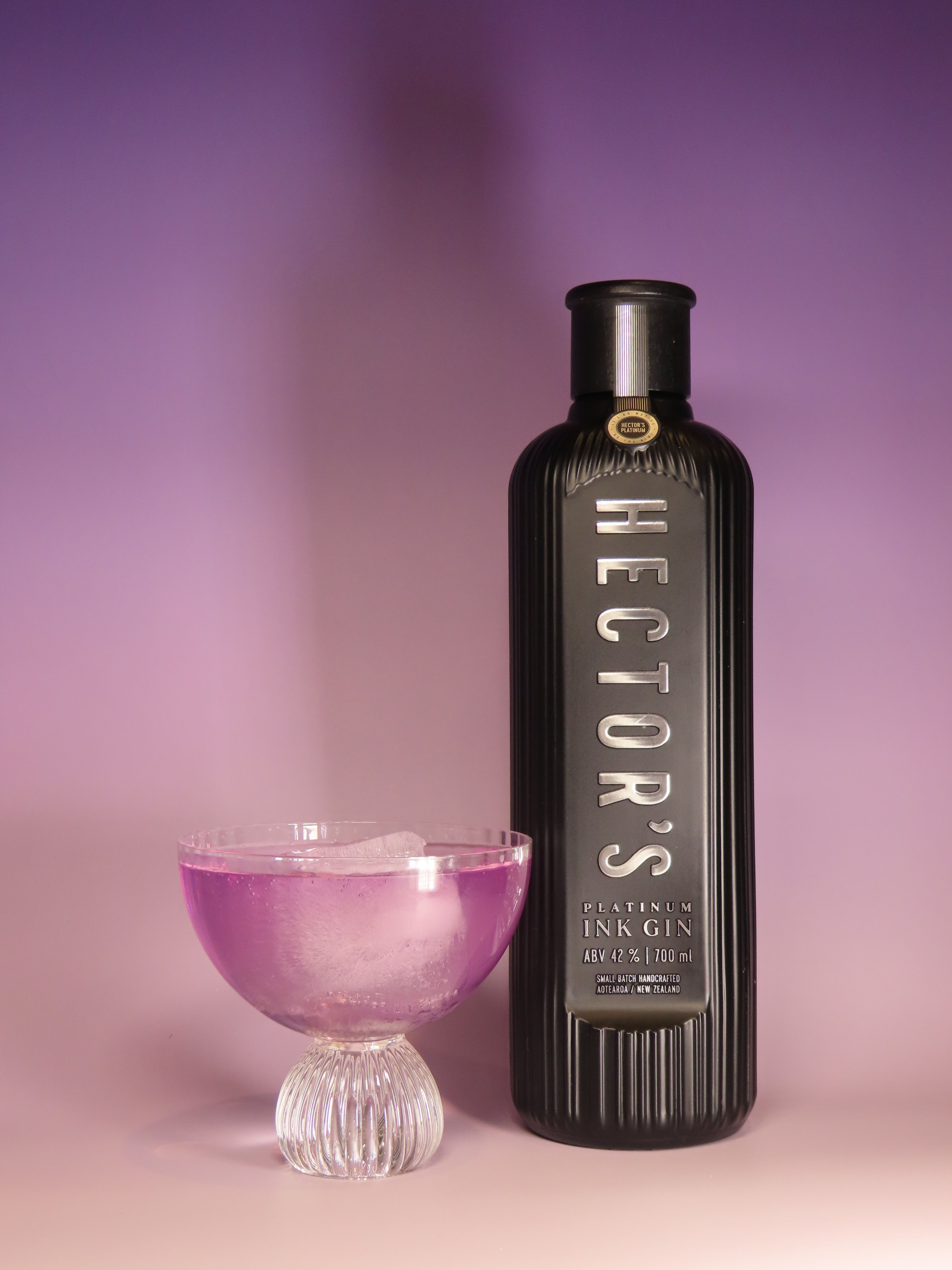 Hector's Platinum Ink Gin & Tonic