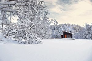 Skogens rom Sauna - floating sauna