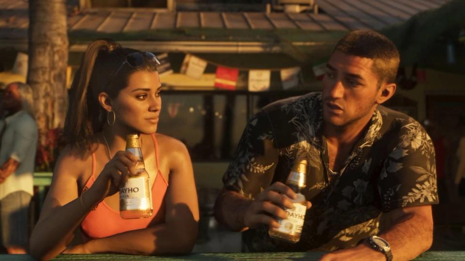 Jason e Lucia em GTA VI, atualmente confirmado para consoles