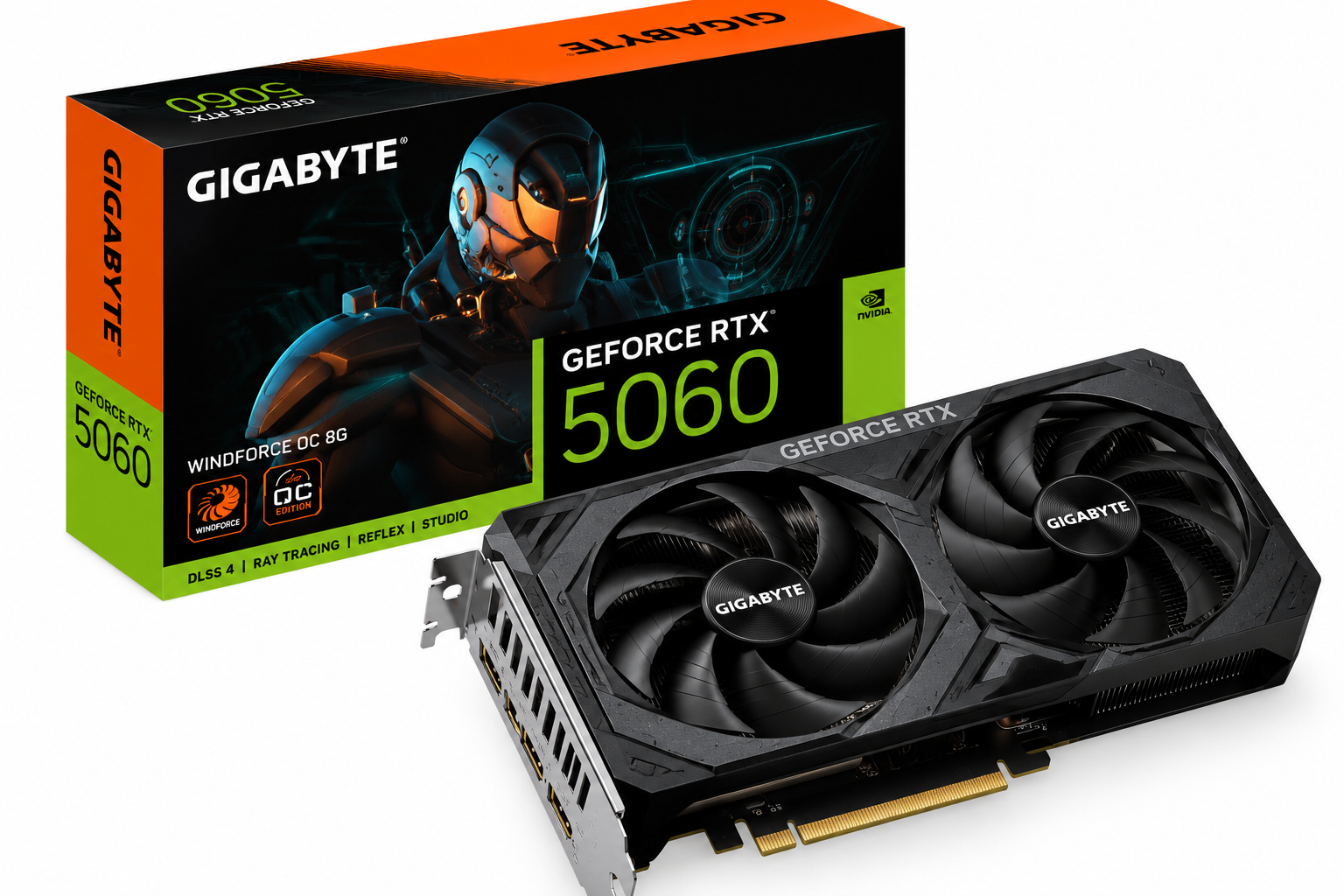 Gigabyte GeForce RTX 5060 Windforce OC 8G