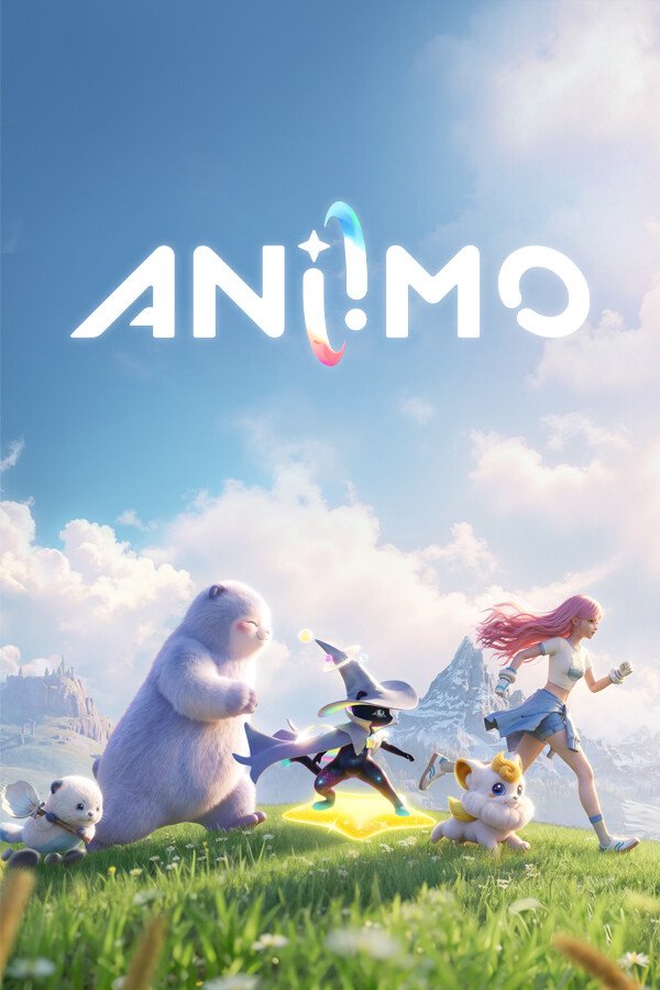 Aniimo creatures and a Pathfinder exploring the open world of Idyll