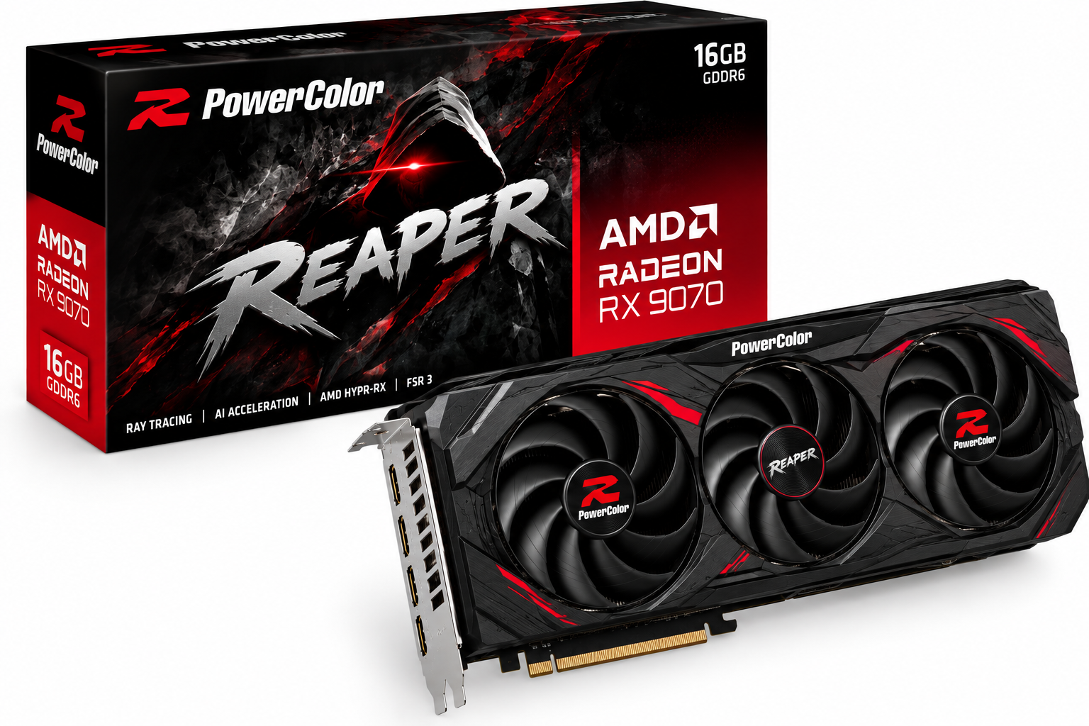 PowerColor Radeon RX 9070 Reaper 16GB