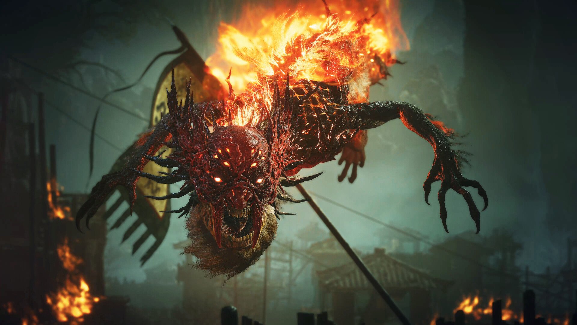 Burning boss in Wo Long 2: Wings of Ember