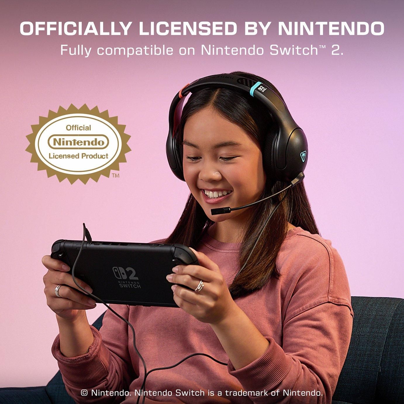 Gaming headset compatible with Nintendo Switch 2