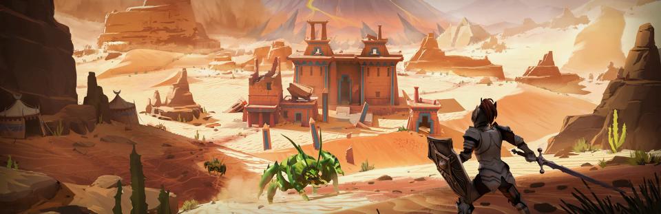 Umbral Sands region in RuneScape Dragonwilds