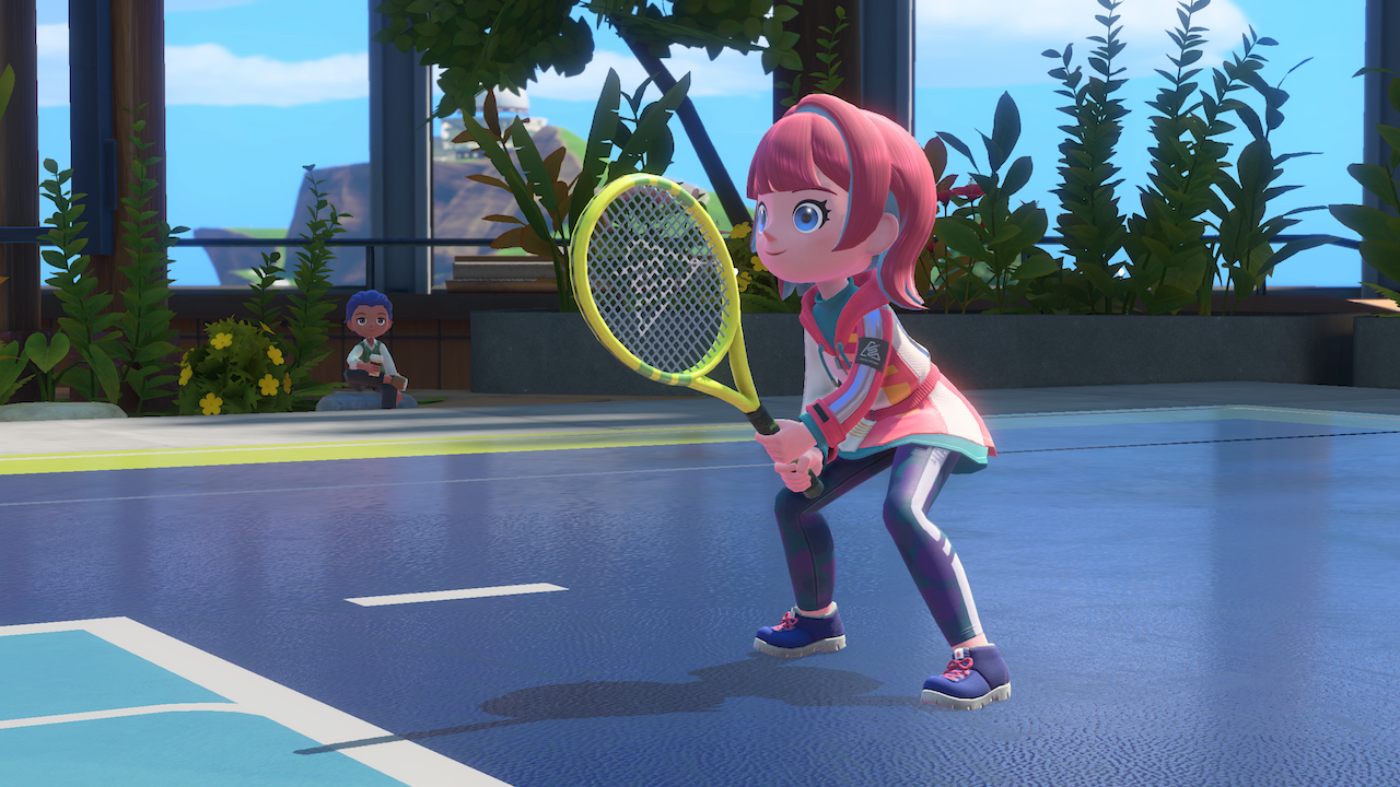 Official Nintendo Switch Sports Resort screenshot of a match in progress