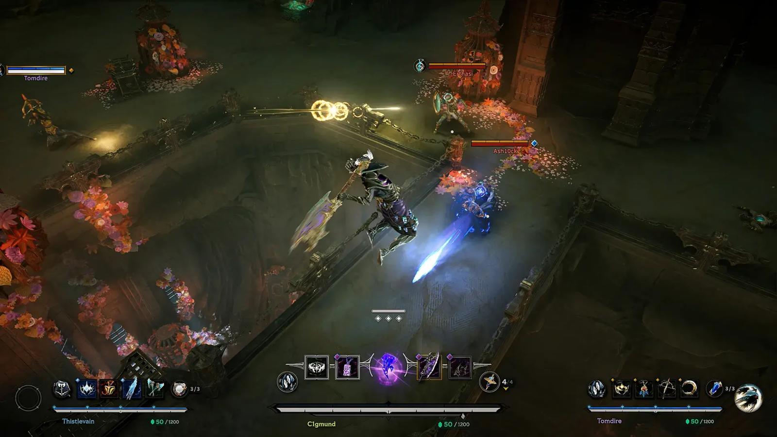 Combat in Arkheron's Ascension mode