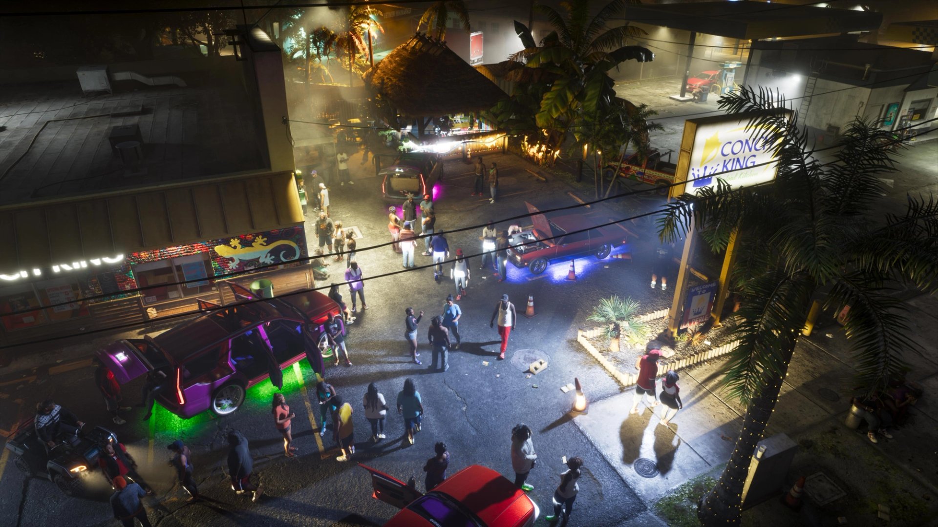 Arte oficial das rádios de GTA 6 na página de música de Grand Theft Auto VI da Rockstar Games