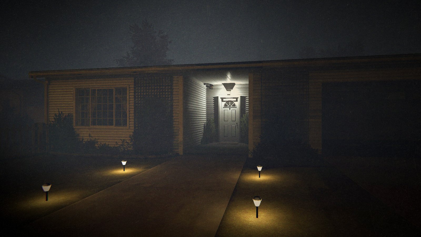 A haunted house in Phasmophobia