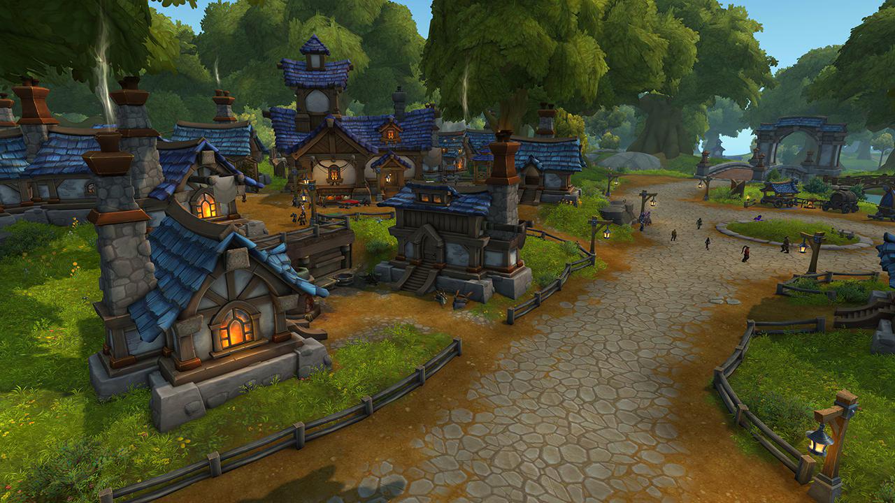 Customized player house in World of Warcraft