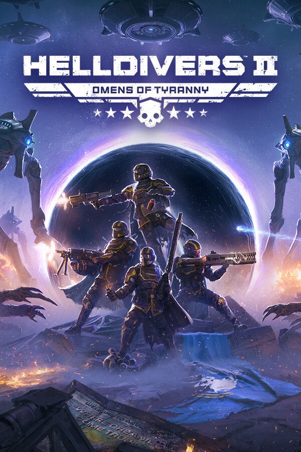 Official Helldivers 2 cover art