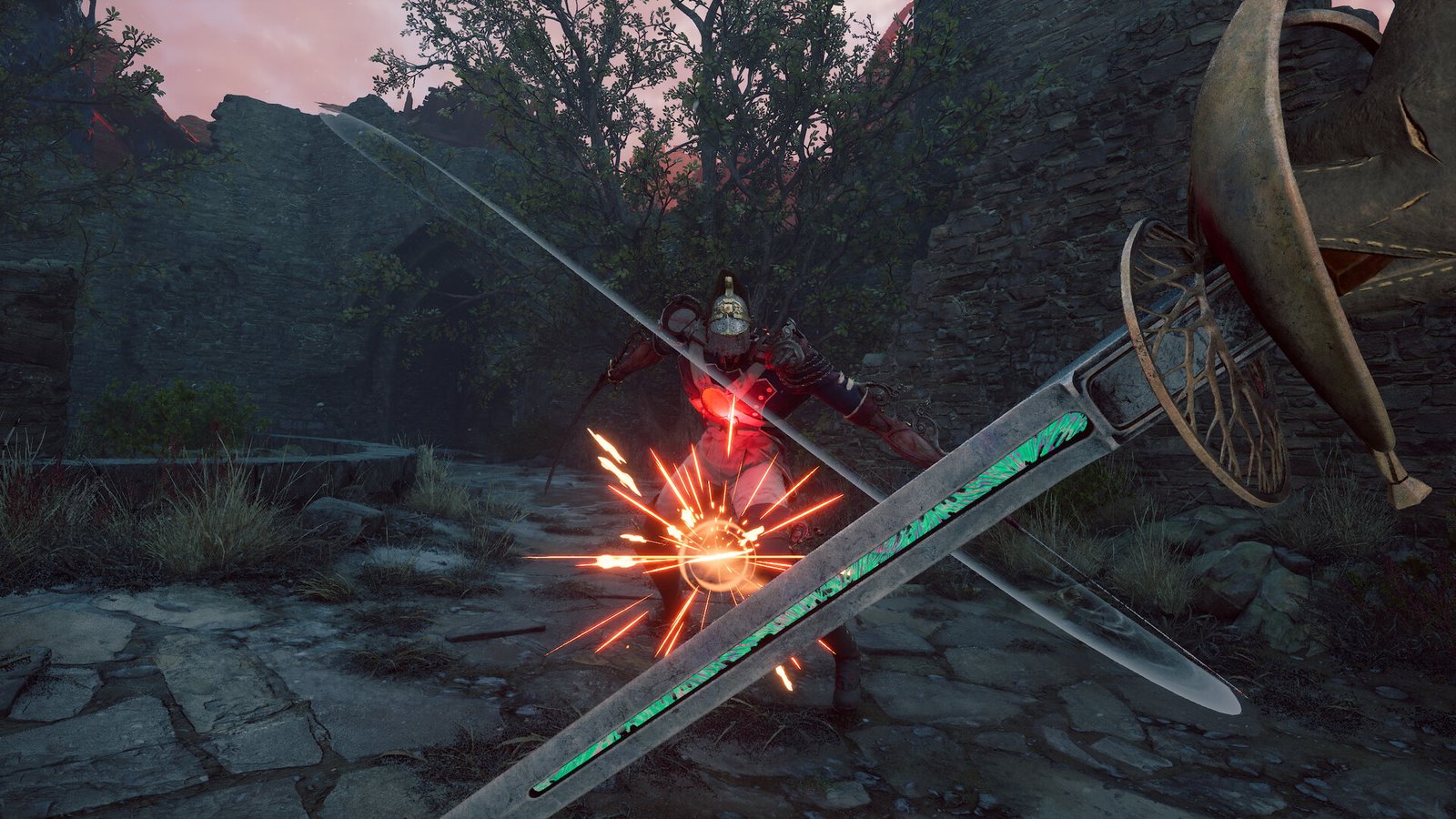 Captura oficial de Valor Mortis, soulslike em primeira pessoa