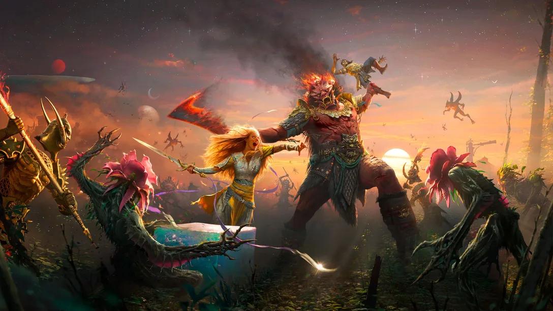 Faye em God of War Laufey empunhando suas armas no Everywhen
