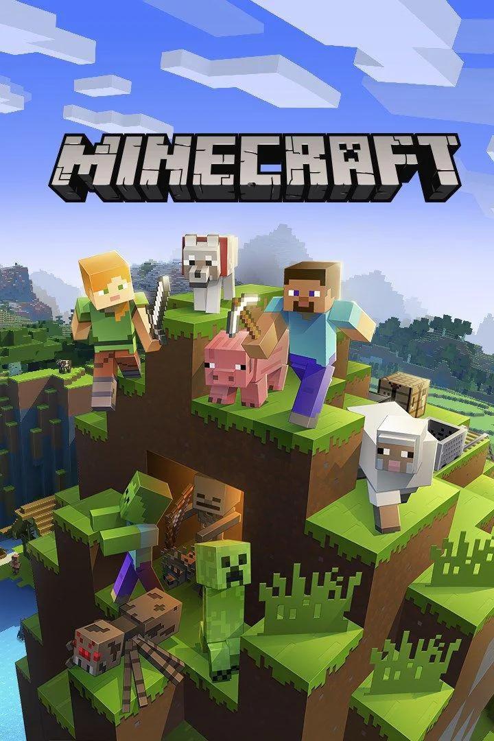 Minecraft block landscape representing the game's GameHub