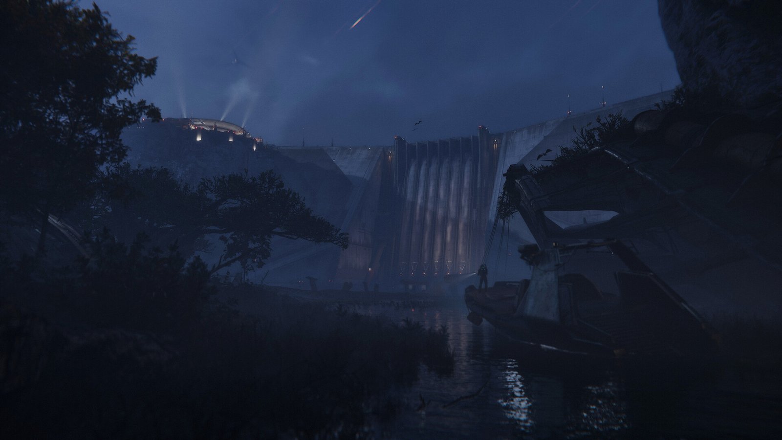 Official Squadron 42 screenshot of a planetary outpost