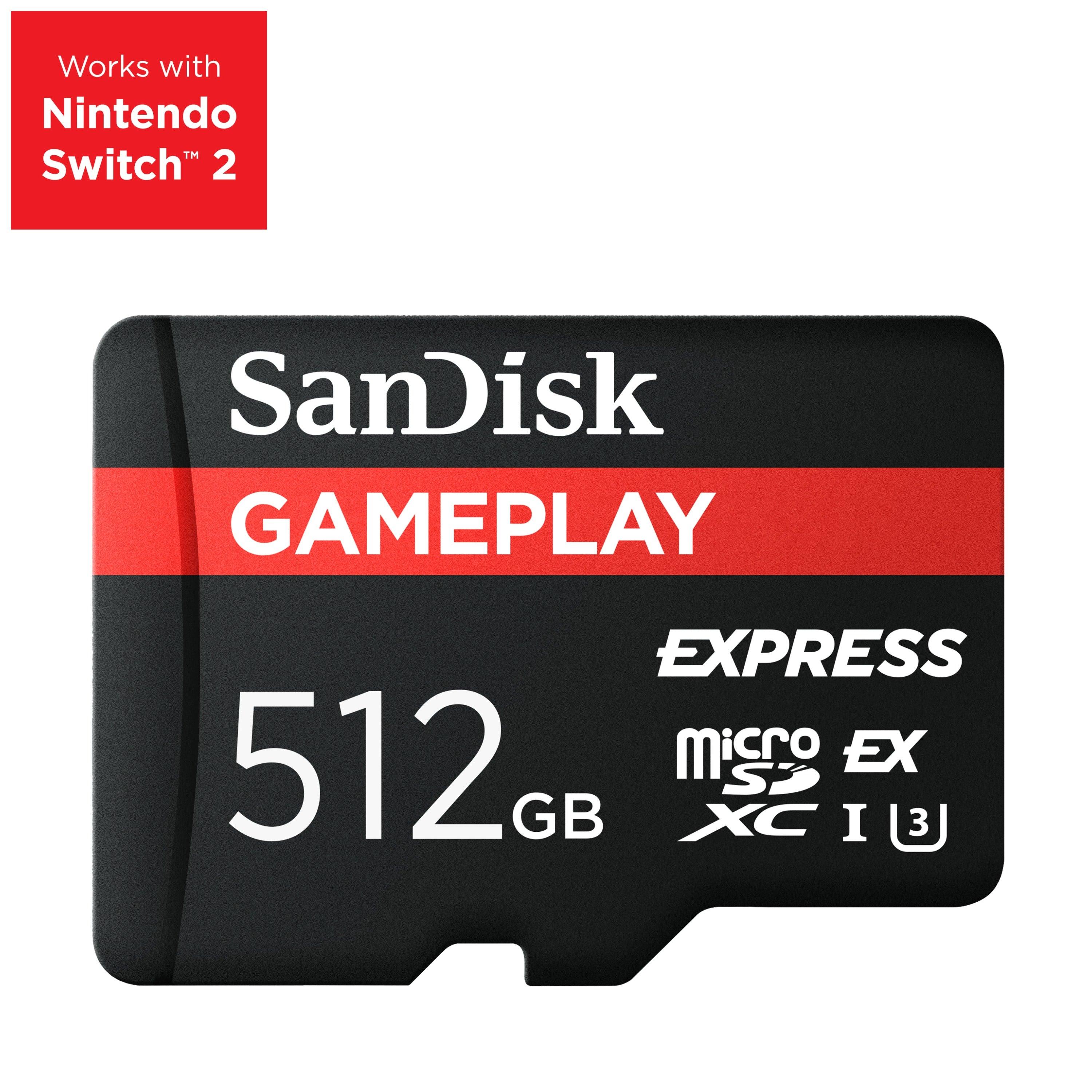 SanDisk GamePLAY microSD Express 512GB