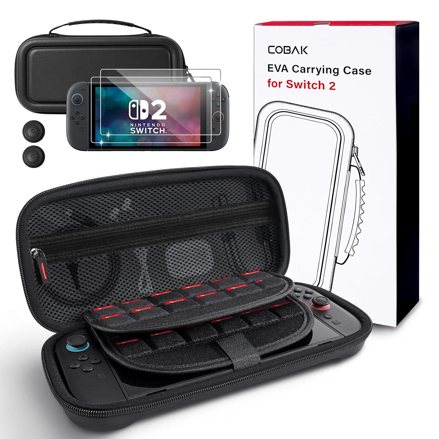 Nintendo Switch 2 Carrying Case & Screen Protector