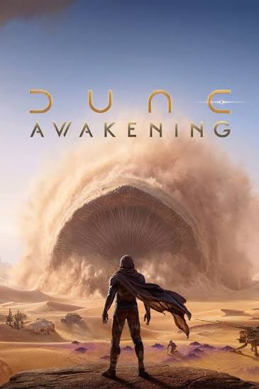 Character walking across the dunes of Arrakis in Dune Awakening
