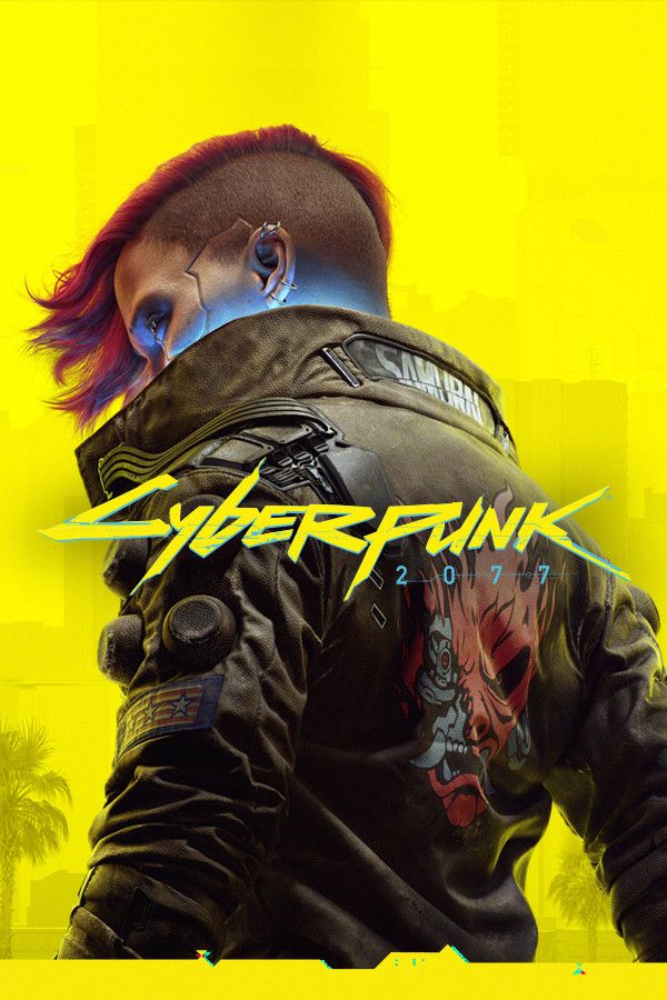 Capa oficial de Cyberpunk 2077