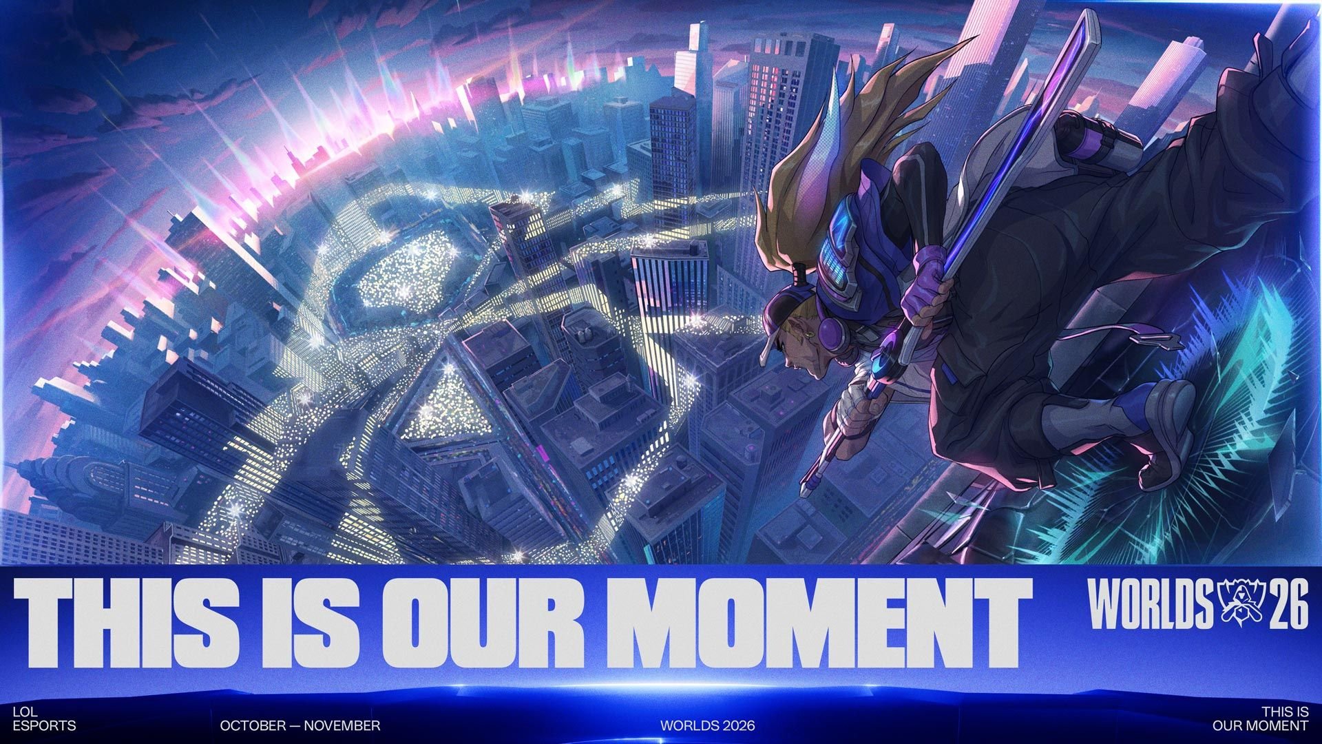 Official Worlds 2026 image for the League of Legends World Championship