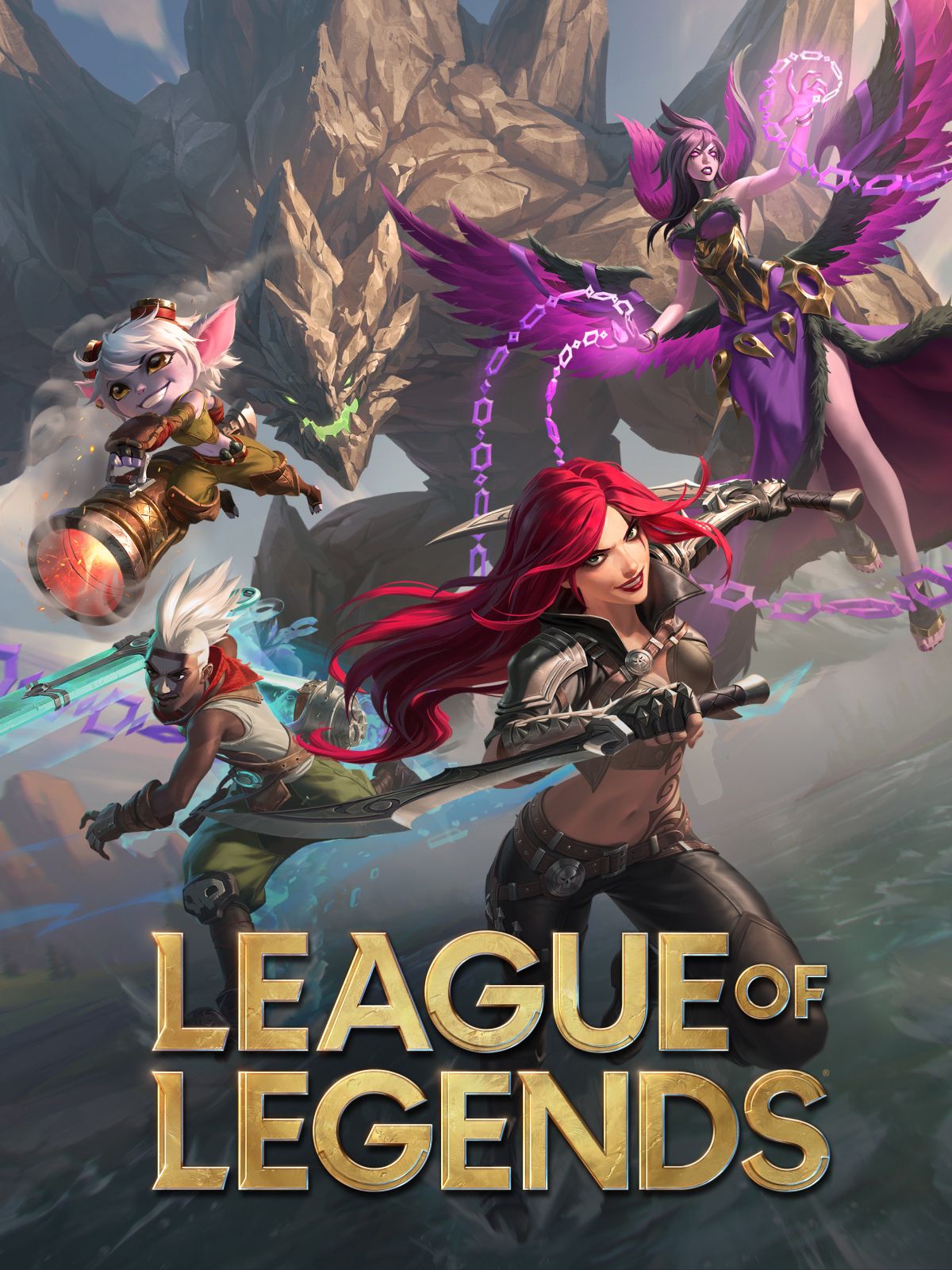 Official League of Legends key art